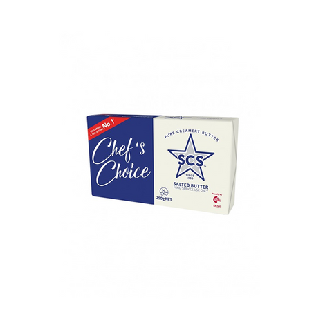 SCS Chef Choice Butter Block - Salted 250g